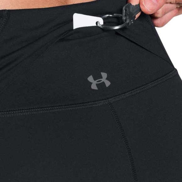 Under Armour Leggings Women's Size Small Mirror‎ Hi-Rise Black/Multi Crop - Picture 6 of 9